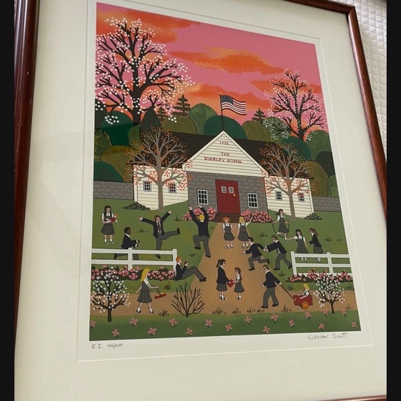 Jane Wooster Scott signed art - Picture 3 of 12